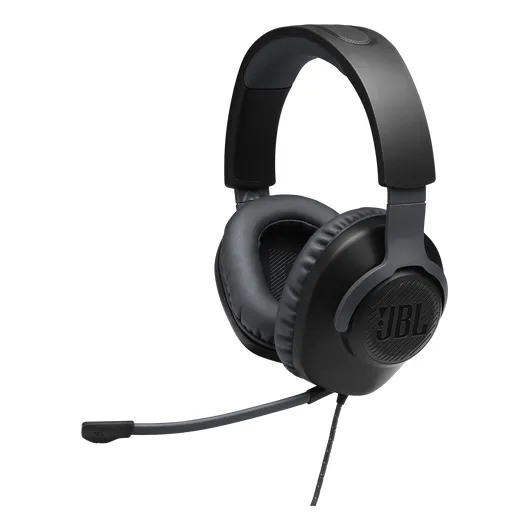 Auriculares Gaming Con Cable Jbl Quantum 100 Color Negro