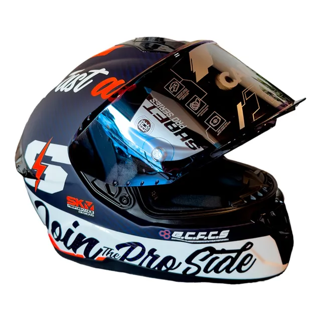 Casco Integral Shaft_pro 620cevoa Azul Apex-pro