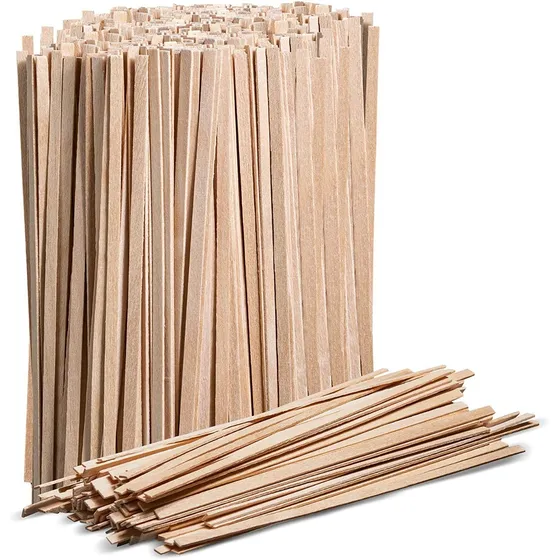 Agitadores de Café de Bamboo de Madera Biodegradable Party Store DRC14 x 100 Unidades Color Natural 14cm