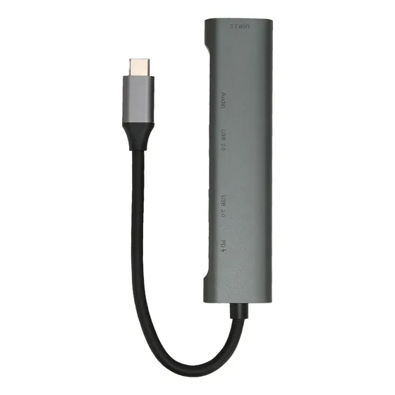 5 1 Usb C Hub Tipo 0.138 In Multipuerto Adaptador Para Casa