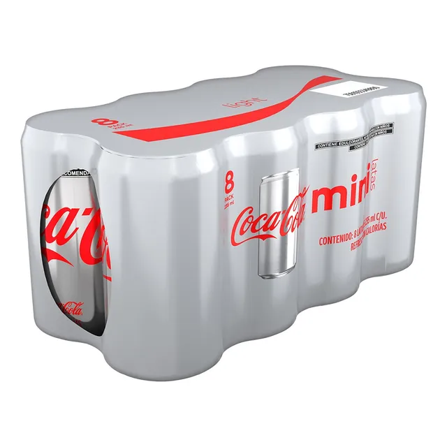 Refresco Coca-Cola Light 235ml 8 Pack