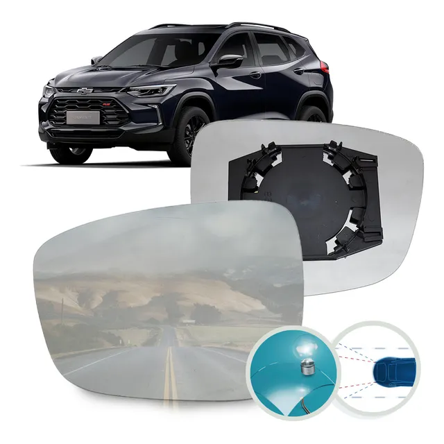 Lente Retrovisor Espelho Tracker 2021 2022 2023 2024 Base