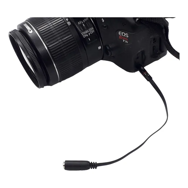 Cabo Adaptador Trrs Para Trs Câmeras E Microfones Sc3 Dslr