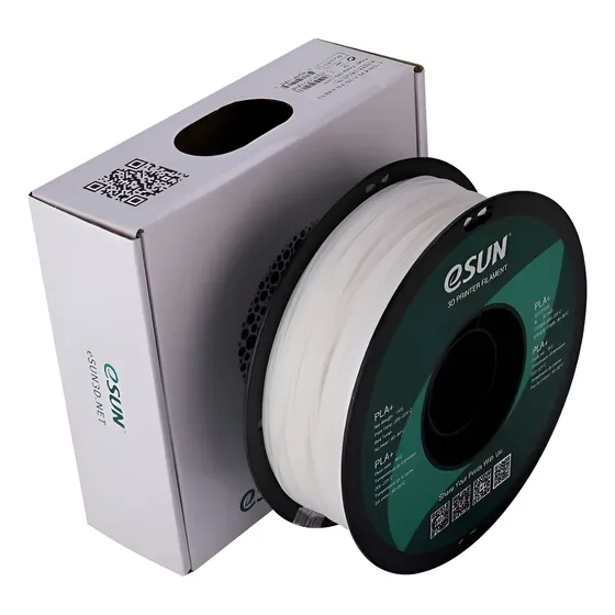 Esun PLA+ filamento blanco frío en 3D 1kg