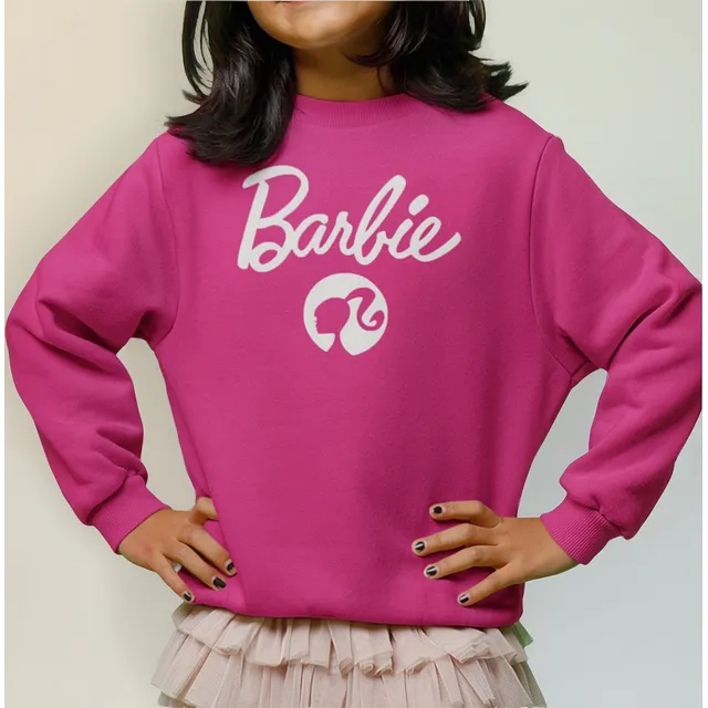 Buzo De Felpa Fucsia Para Niña De Barbie