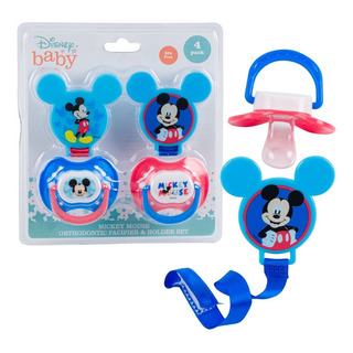 Chupon Ortodontico Con Tapa Para Bebe Y Clip Sujetador 2 Pzs Chupon Ortodontico Con Tapa Para Bebe Y Clip Sujetador 2 Pzs