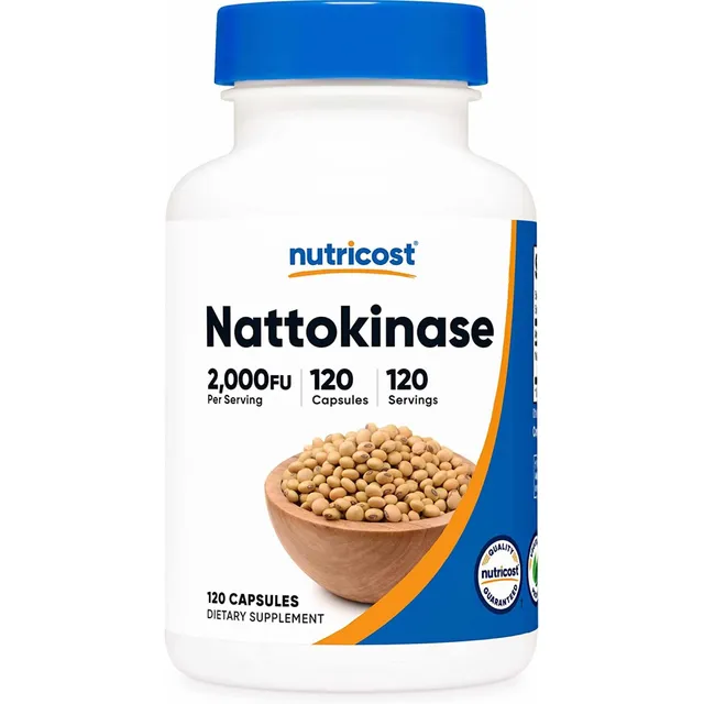 Original Nutricost Nattokinase Nattokinasa 2,000fu, 120 Cap