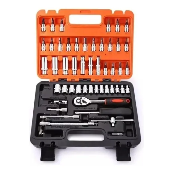 Juego Caja Set Dados Con Chicharra 1/4 53 Piezas