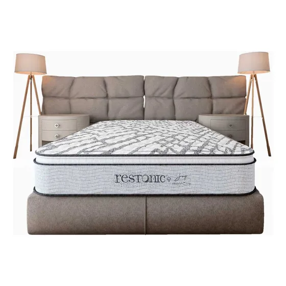 Colchón King Size Restonic Descanso Reparador | Ortopédico
