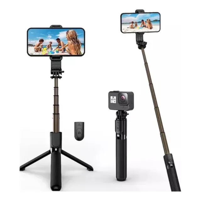 Palo De Selfie Tripode Bluetooth Para iPhone Samsung Xiaomi
