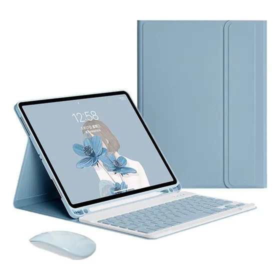 Capa Com Teclado E Mouse Para iPad Air 3rd/pro 10,5