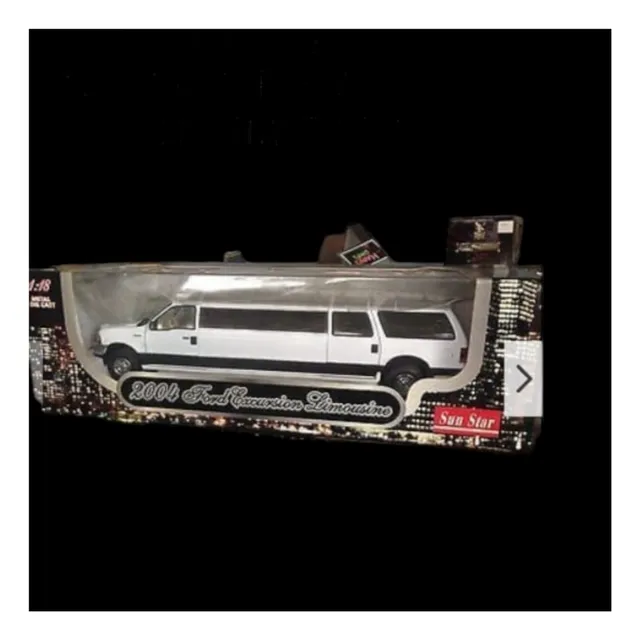 Limusina Ford Excursion Sun Star 1/18 ** Sunstar Blanca
