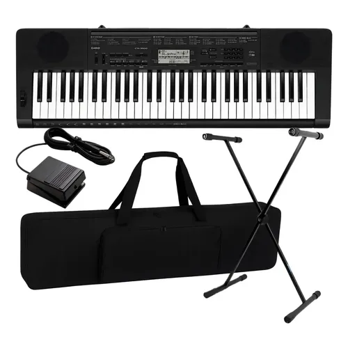 Keyboard Casio Casiotone Ct-s300 61-key W/ Headphones & More