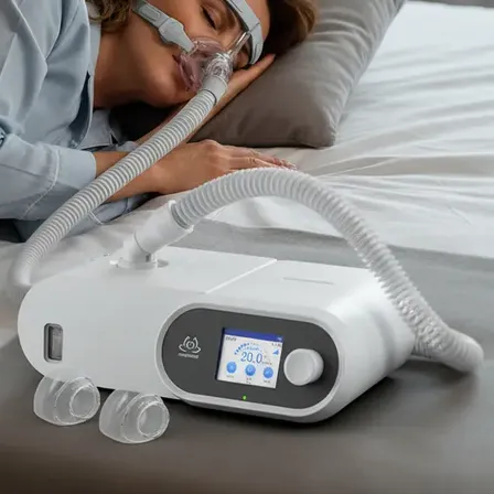 Kit Cpap Auto C/ Umidificador Micommed + Máscara Nasal P-m-g 127/220v