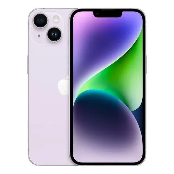 iPhone 14 (sólo eSIM) 128 GB morado - Excelente (Reacondicionado)