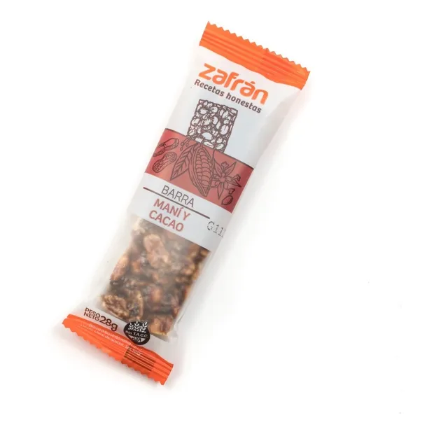 Barra De Almendras Y Coco Zafran Sin Tacc X 12 Unidades