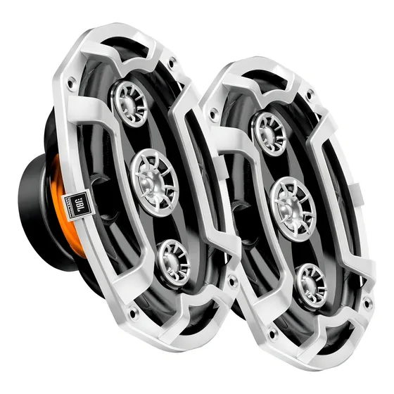 Parlantes 6x9 Jbl Multisystem Triaxiales 69qd7ta 120w 60 Rms Color Gris