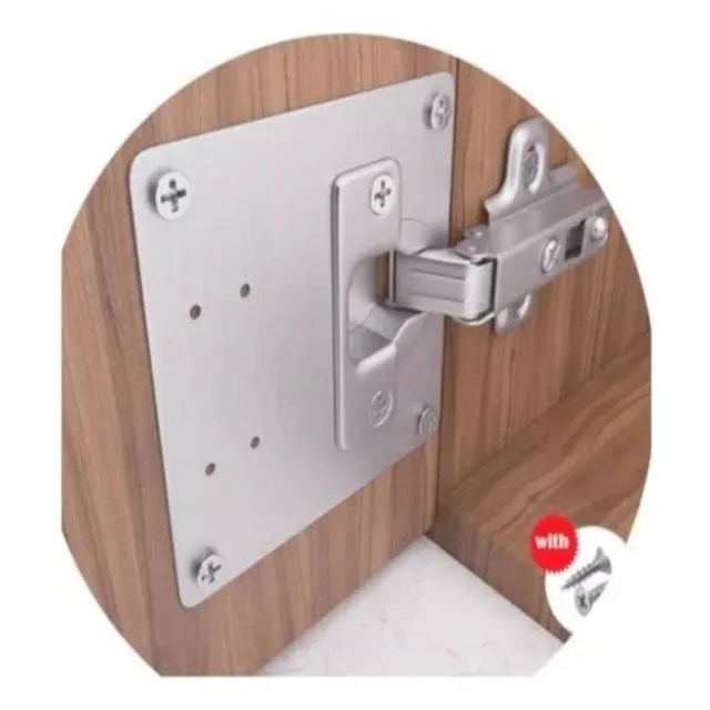 Placa De Bisagra Para Reparación De Puertas