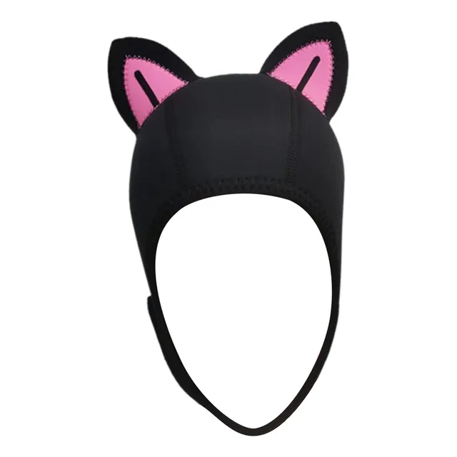 Capucha Buceo Oreja Gato Para Mujer Niño Accesorio Termico