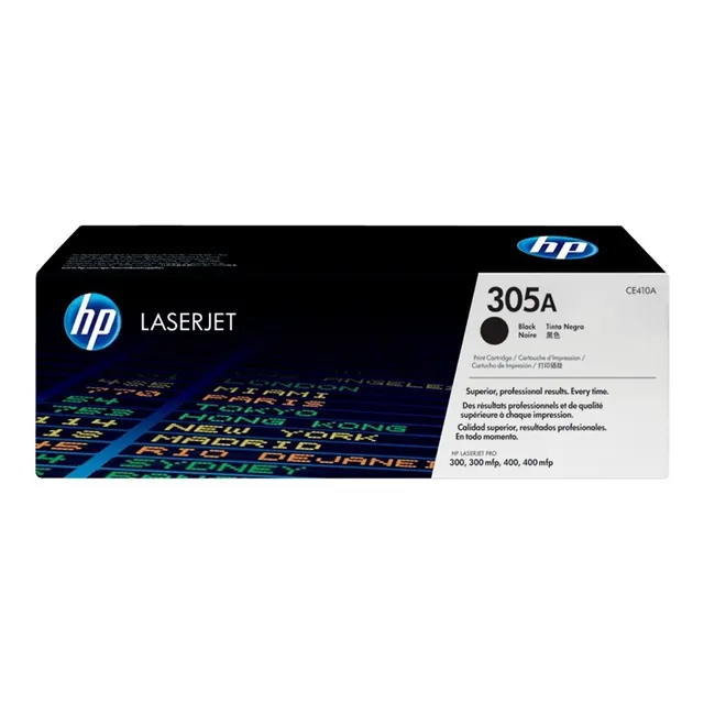Toner Hp 305a Original Laserjet Color Negro Ce410a