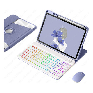 Funda C/teclado+ratón P/samsung Galaxy Tab S9 Fe Plus 12.4 Funda C/teclado+ratón P/samsung Galaxy Tab S9 Fe Plus 12.4