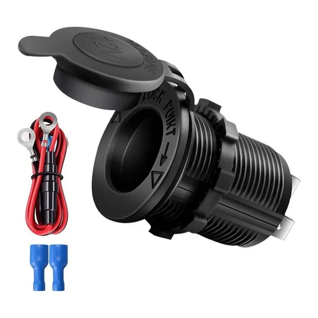 Enchufe Encendedor Toma De Corriente 12v Con Luz Auto Moto