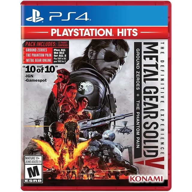 Metal Gear Solid V The Definitive Experience Ps4