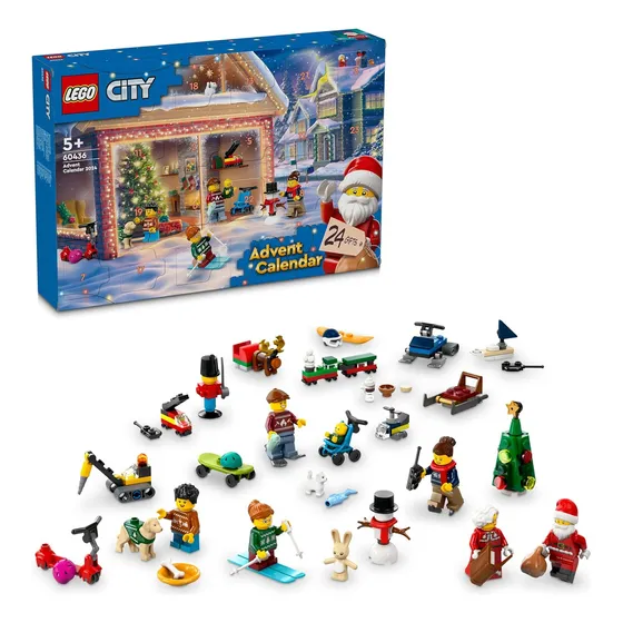 Lego City Calendario De Adviento 2024 60436