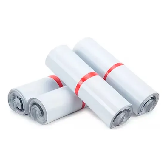 Pack 100 Bolsas Courier Embalaje Blanca Autoadhesivo 25x35cm Color Blanco
