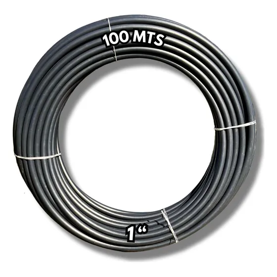 Caño Plastiducto 1 Pulgada 100 Metros - Para Riego U Otros 