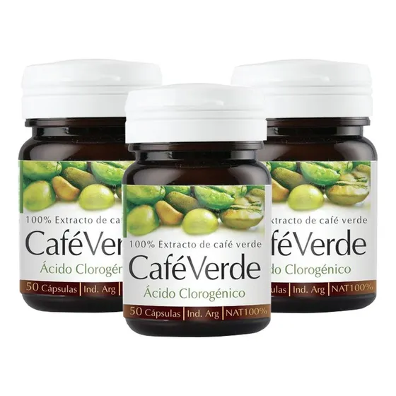 Pack Natier Café Verde 150 Cápsulas Control Peso Adelgazante
