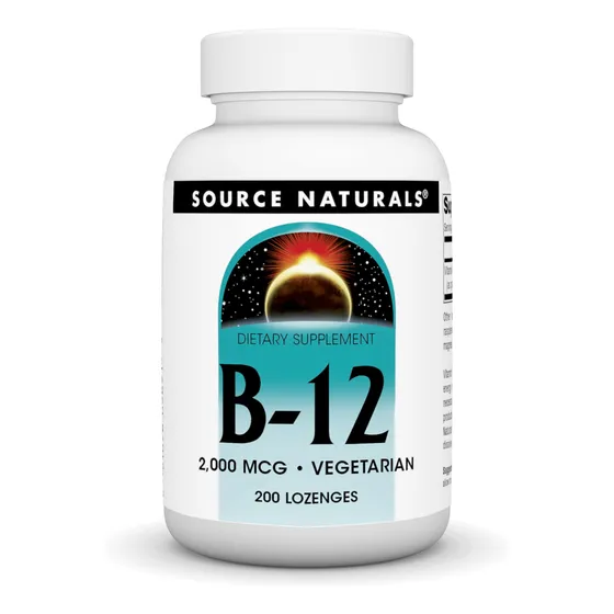 Vitamina B-12 De Supplement Source Naturals, 2000 Mcg, 200 P