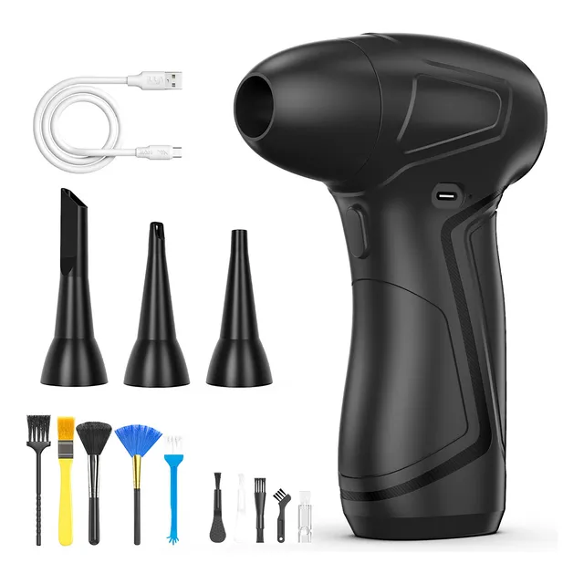 Soplador Plumero Aire Duster 250000 Rpm 4 Niveles Ajustables