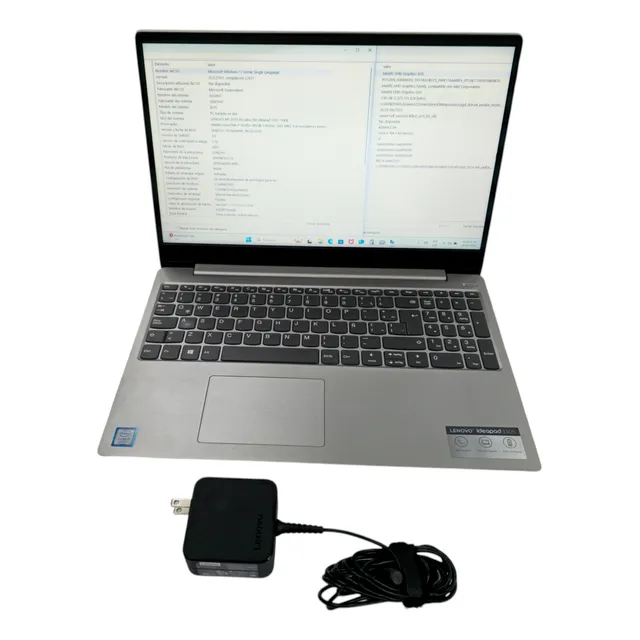 Laptop Lenovo Ideapad 15.6 330s-15ikb Plata Hdd 1t/8 Gris