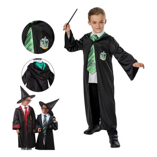 Capa De Harry Potter Bordada Hogwarts Slytherin Gryffindor Para Niños Disfraz Mágico Cosplay Fiesta De Cumpleaños Capa De Harry Potter Bordada Hogwarts Slytherin Gryffindor Para Niños Disfraz Mágico Cosplay Fiesta De Cumpleaños