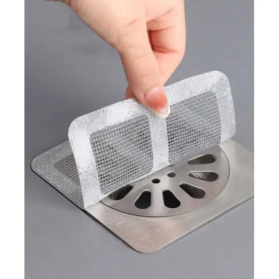 Malla Filtro Desechable De Drenaje Desague Pack De 10 Unidad
