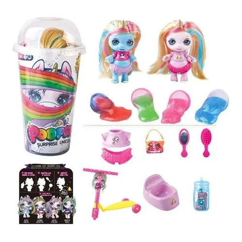 Brinquedo De Boneca De Unicórnio Slime Surpresa