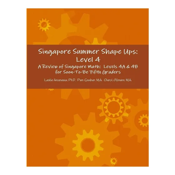 Libro: Singapore Summer Shape Ups: Nivel 4