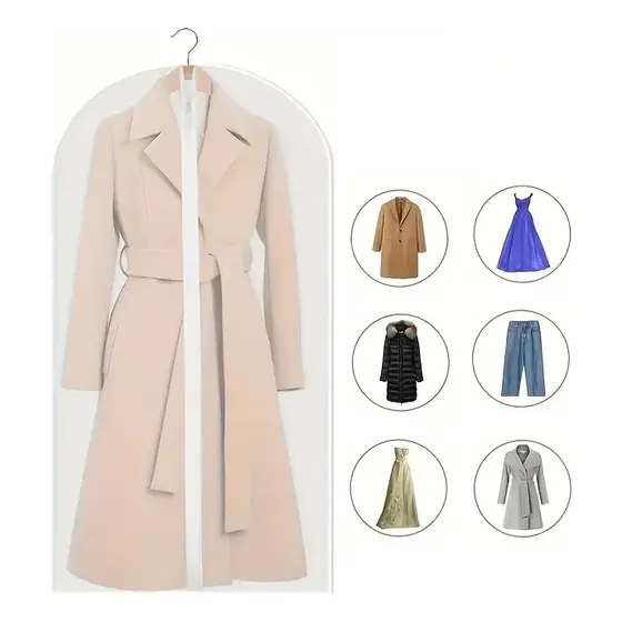 Funda Para Vestidos Trajes Ternos Chaquetas Abrigos 60x137cm