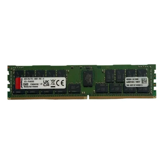 Memória Kingston 32gb Ddr4-2666 Rdimm KTD-PE426/32G Verde
