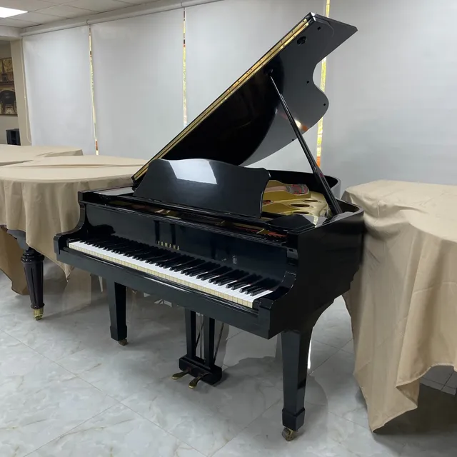 Piano Acustico De Cola Profesional Yamaha G3 De Concierto Negro