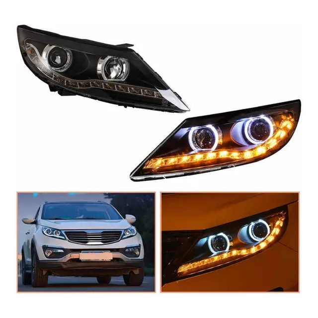 Faros Delanteros Led Para Kia Sportage R Bajo Pedido