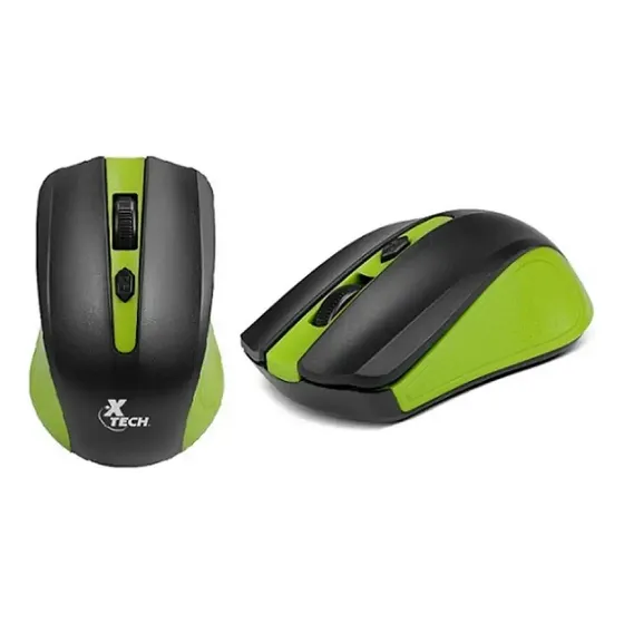 Mouse Inalambrico Xtech Xtm310 Verde