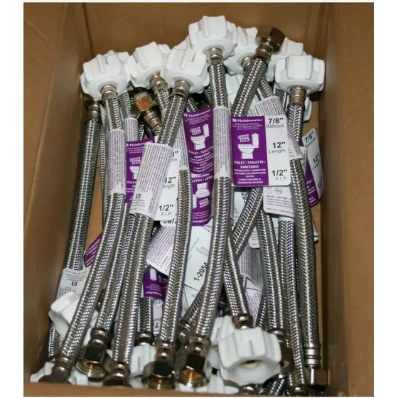 Canilla Poceta Fluidmaster 5/8 A 1/2 De Long 12 PuLG 