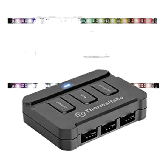 Paquete De Cadenas De Luz C/control Thermaltake Lumi Color