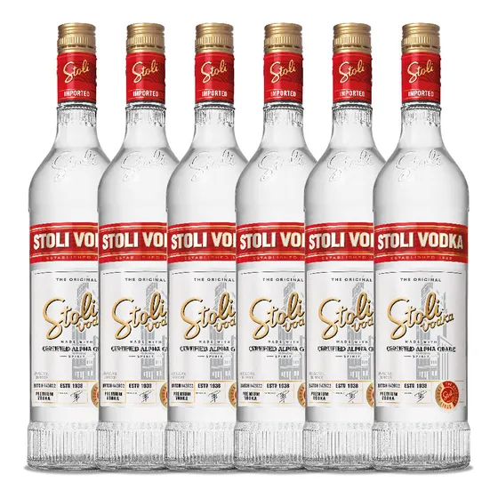 Vodka Stolichnaya X 6 Unidades