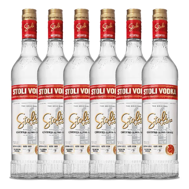 Vodka Stolichnaya X 6 Unidades