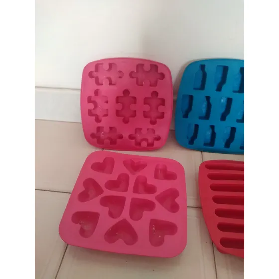 Moldes Silicòn Bomboneras Helado Hielo