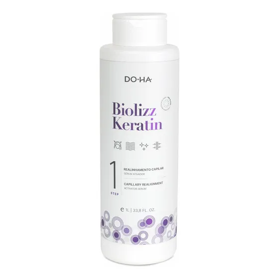 Biolizz Keratin Step 1 Sem Formol 1000ml - DOCTOR HAIR / DOHA PROFESSIONAL