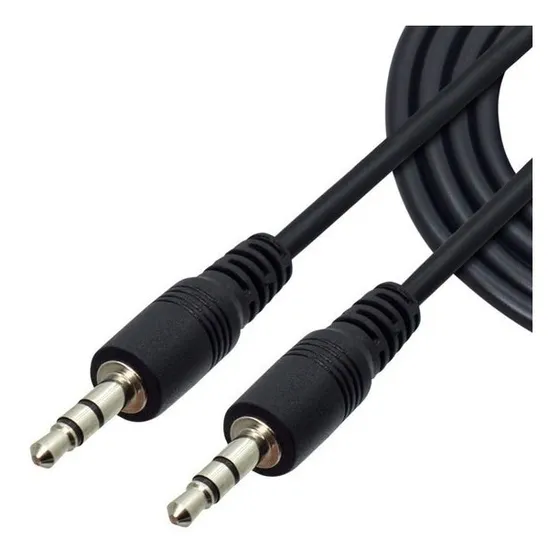 Cable Jack 1.5m Unno Cb4052bk Negro 3.5mm